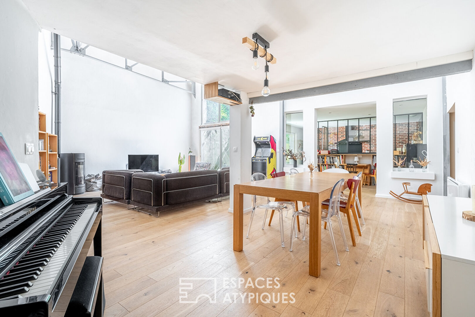 Loft à deux pas du centre-ville et de la gare