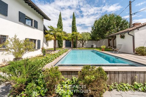 Elegant restored farmhouse and swimming pool