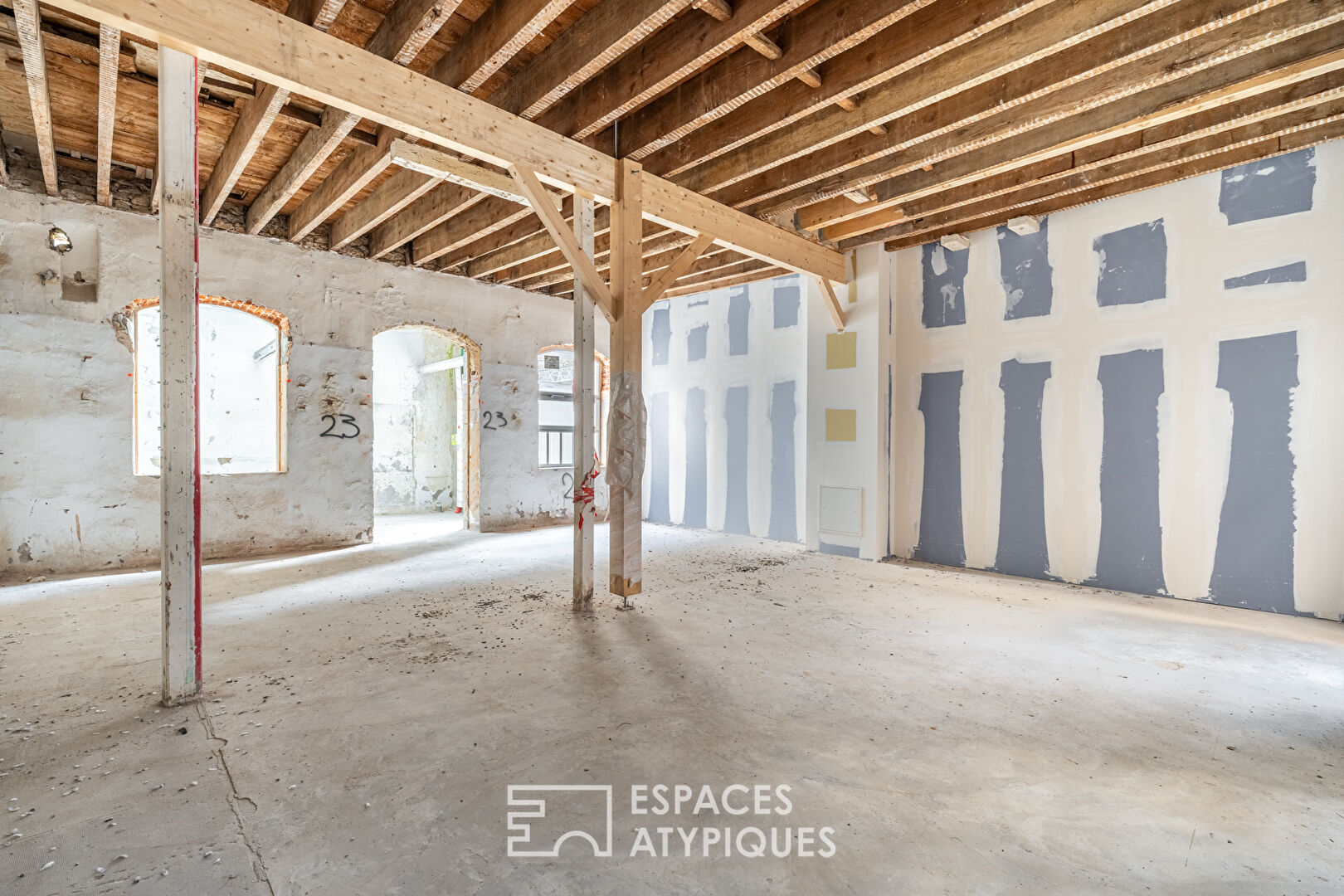 Appartement rénové avec terrasses
