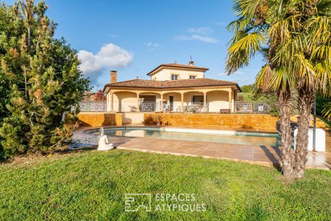 Villa avec vue exceptionnelle sur Cogny