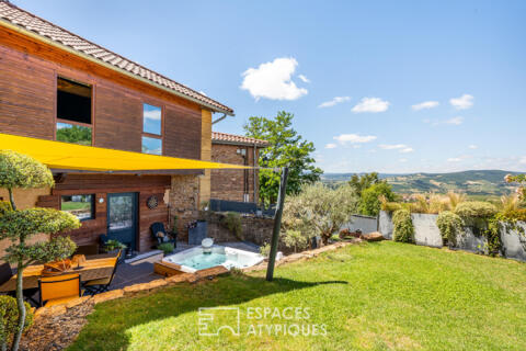 Maison de caractère rénovée avec sa vue dégagée