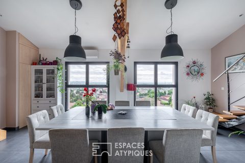 Duplex avec terrasse sur le Mont-Blanc