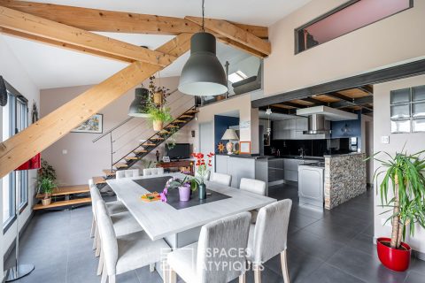 Duplex avec terrasse sur le Mont-Blanc