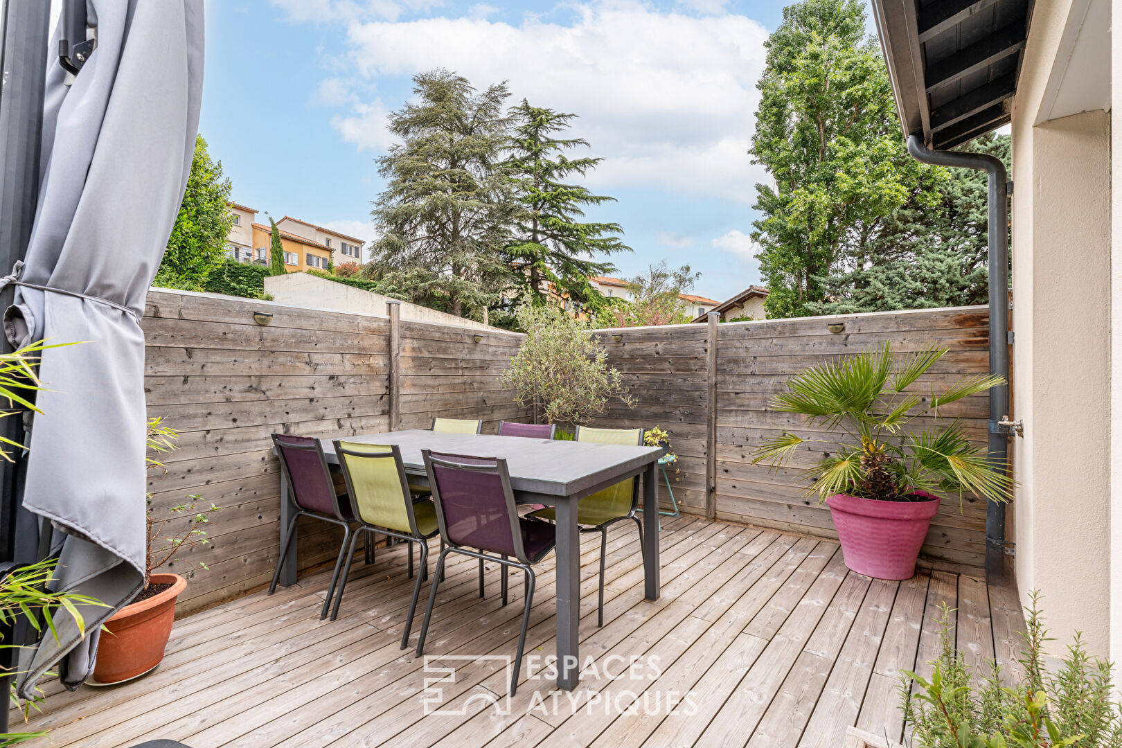Duplex avec terrasse sur le Mont-Blanc