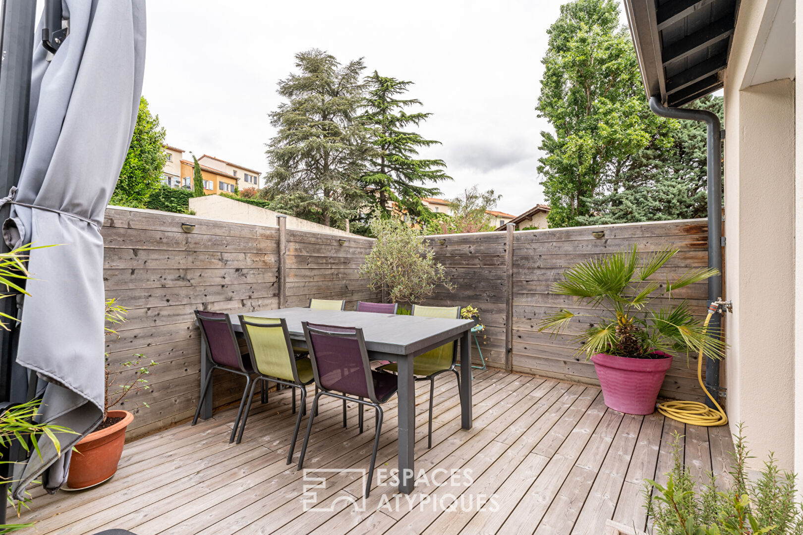 Duplex avec terrasse sur le Mont-Blanc
