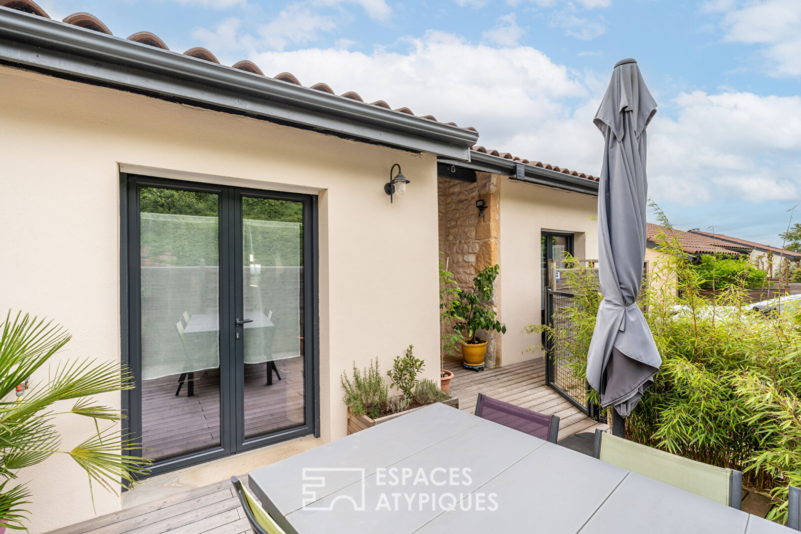 Duplex avec terrasse sur le Mont-Blanc