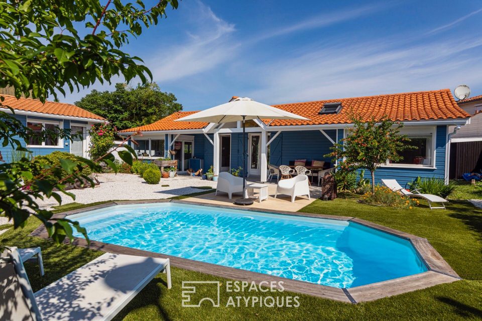 33260 LA TESTE DE BUCH - Villa à l'esprit Bassin avec piscine sur le Port de la Teste - Réf. 1093EAAR