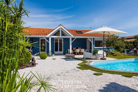 Villa à l’esprit Bassin avec piscine sur le Port de la Teste