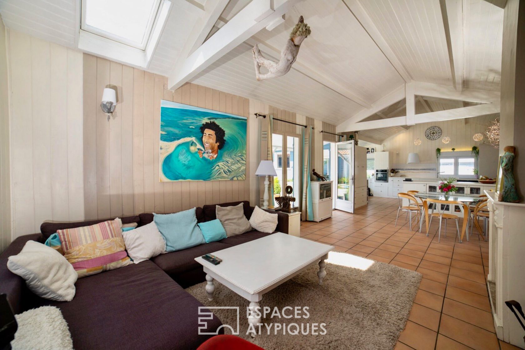 Villa à l’esprit Bassin avec piscine sur le Port de la Teste