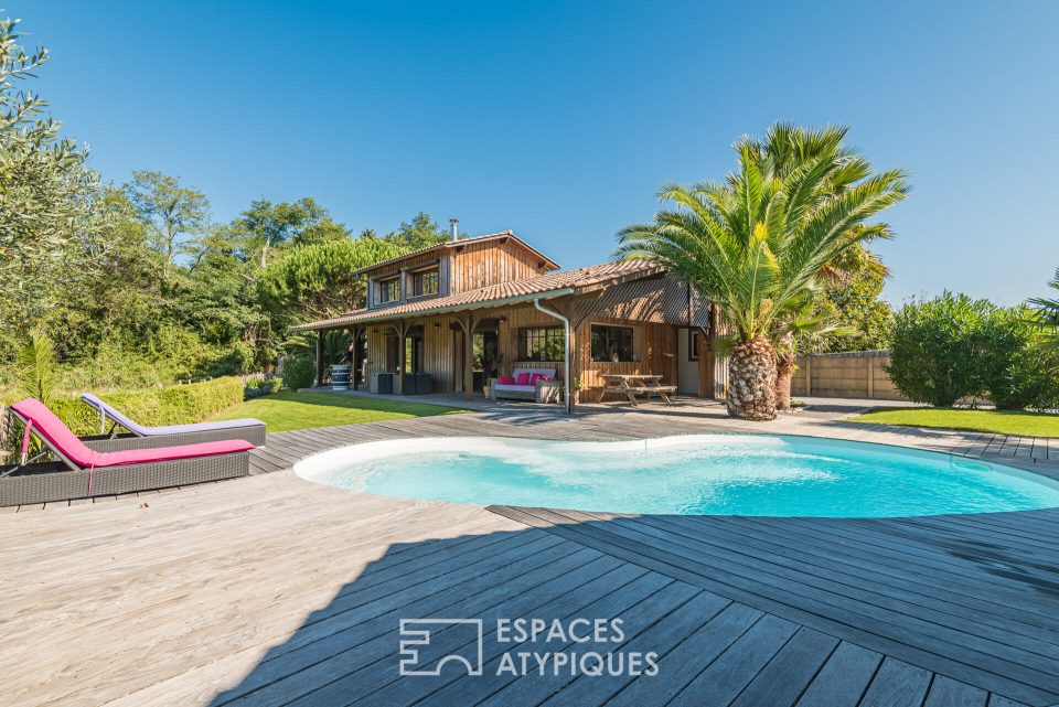 33980 AUDENGE - Authentique Villa à l'architecture Ferret Capienne face au bassin. - Réf. 1098EAAR