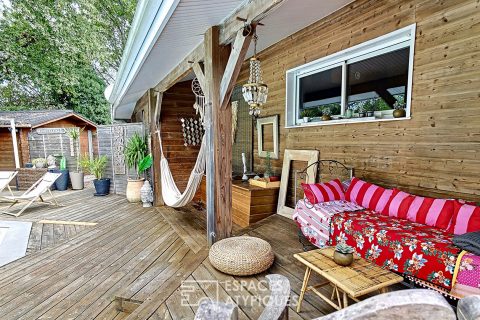 The charm of a wooden house in Lege Cap Ferret