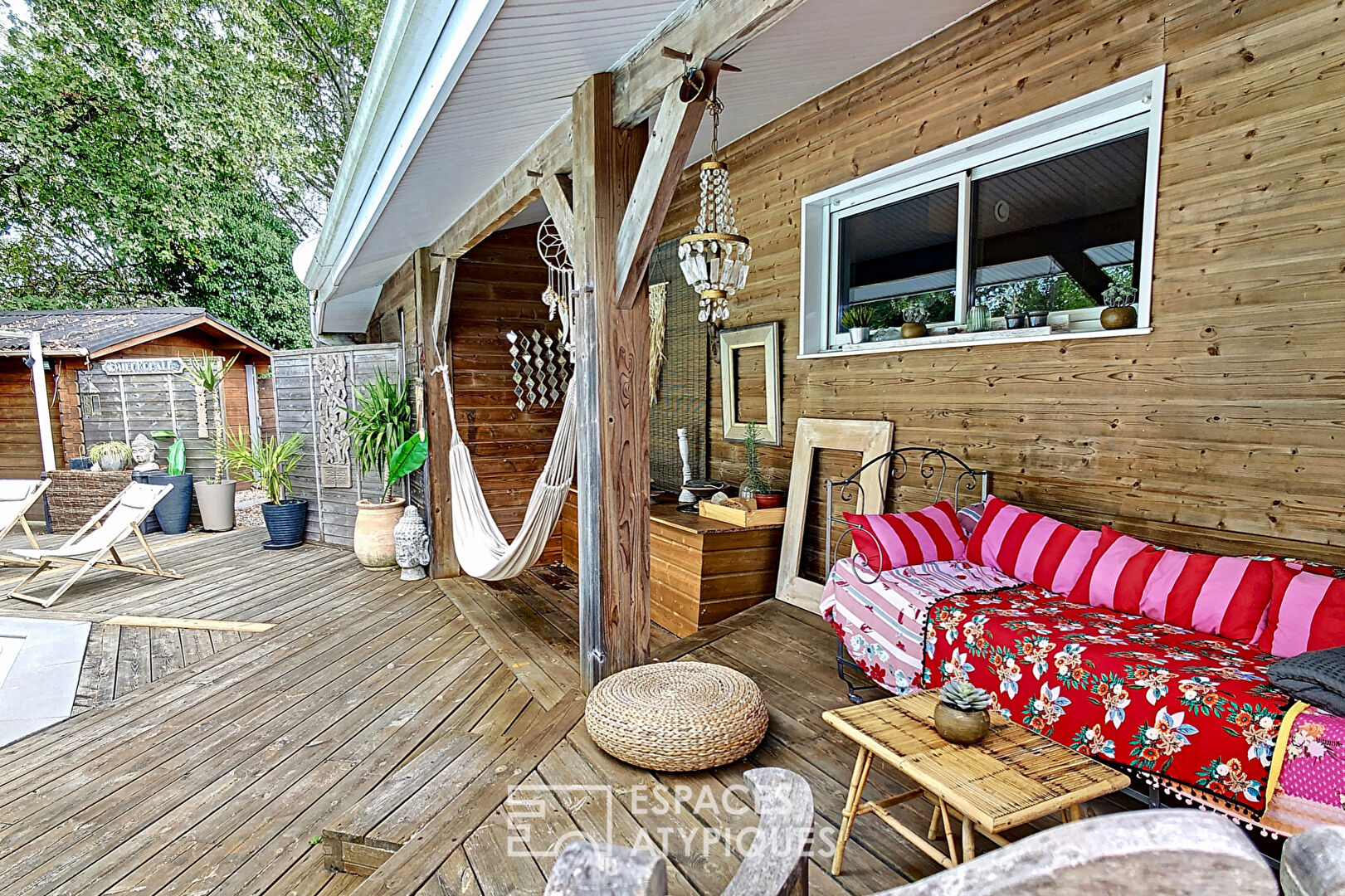 The charm of a wooden house in Lege Cap Ferret