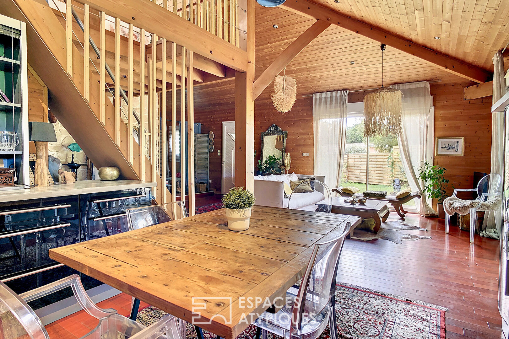 The charm of a wooden house in Lege Cap Ferret