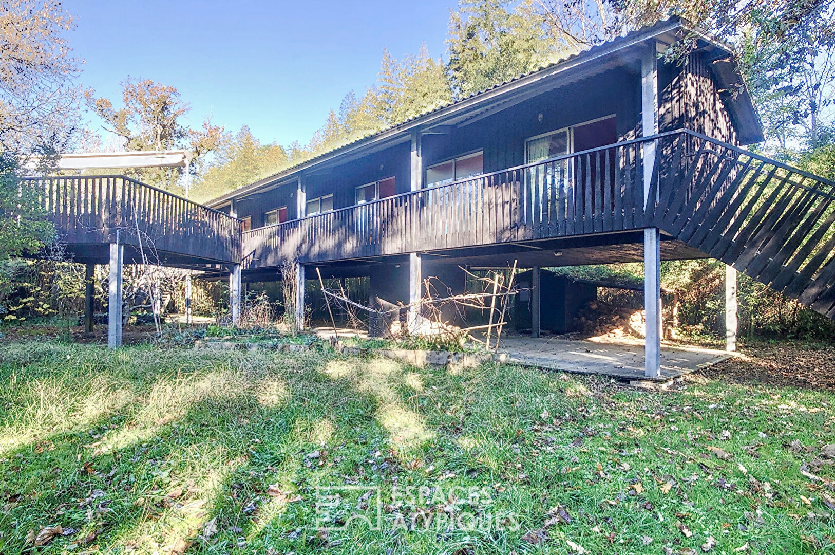 Maison d’architecte à l’esprit cabane