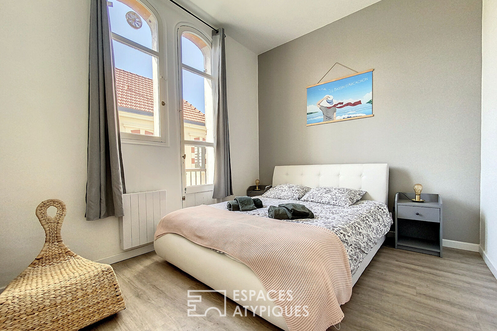 Charming renovated apartment in the very center of Arcachon