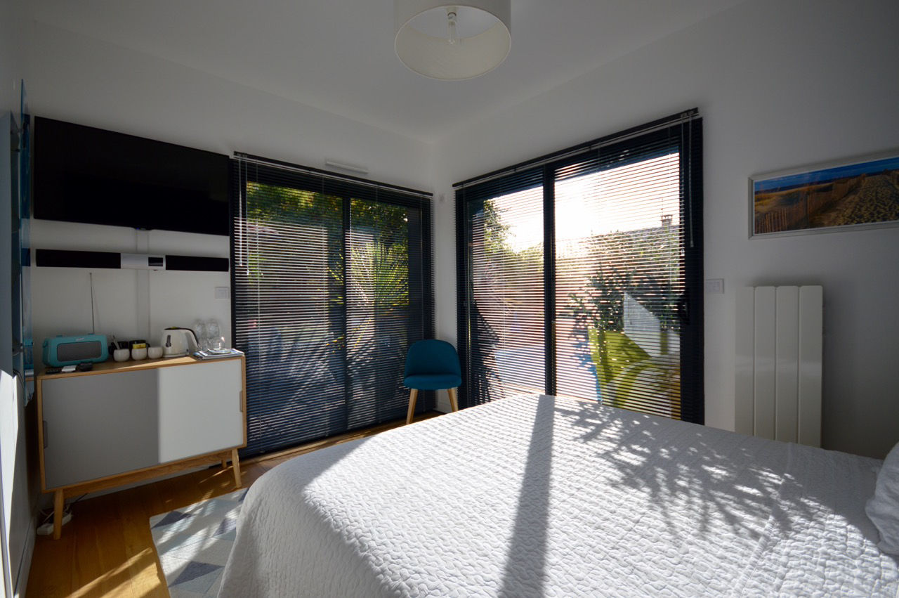 Maison contemporaine Ossature bois 120m2 avec piscine