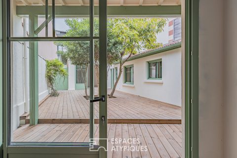 Arcachonnaise avec dépendance en hyper centre d’Arcachon