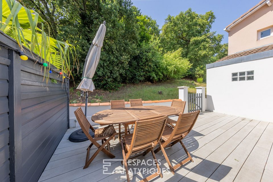 Charmante maison avec terrasse et vue dégagée au centre d'Arcachon