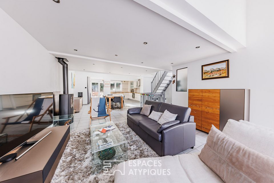 Charmante maison avec terrasse et vue dégagée au centre d'Arcachon