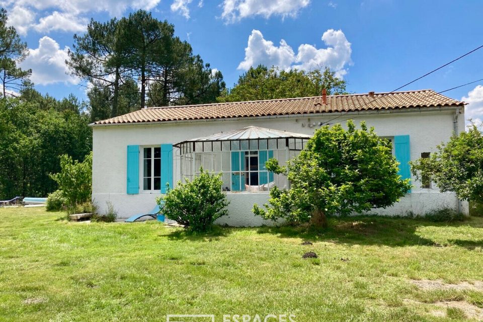 Maison de charme à Lacanau, calme et nature