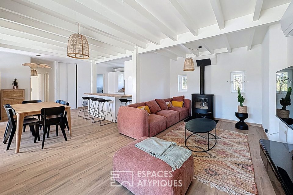 Maison rénovée avec studio indépendant, piscine et jardin paysager à La Teste-de-Buch