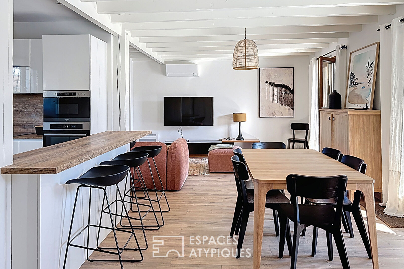 Maison rénovée avec studio indépendant, piscine et jardin paysager à La Teste-de-Buch