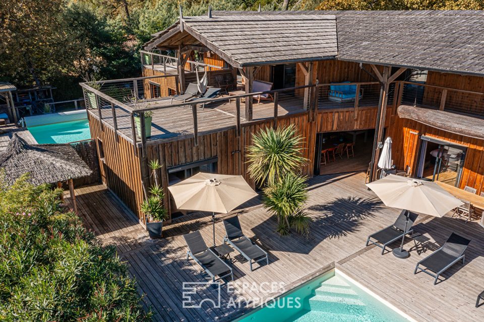 Propriété d'exception aux portes du Lac du Moutchic