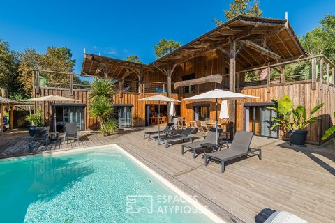 Propriété d’exception aux portes du Lac du Moutchic