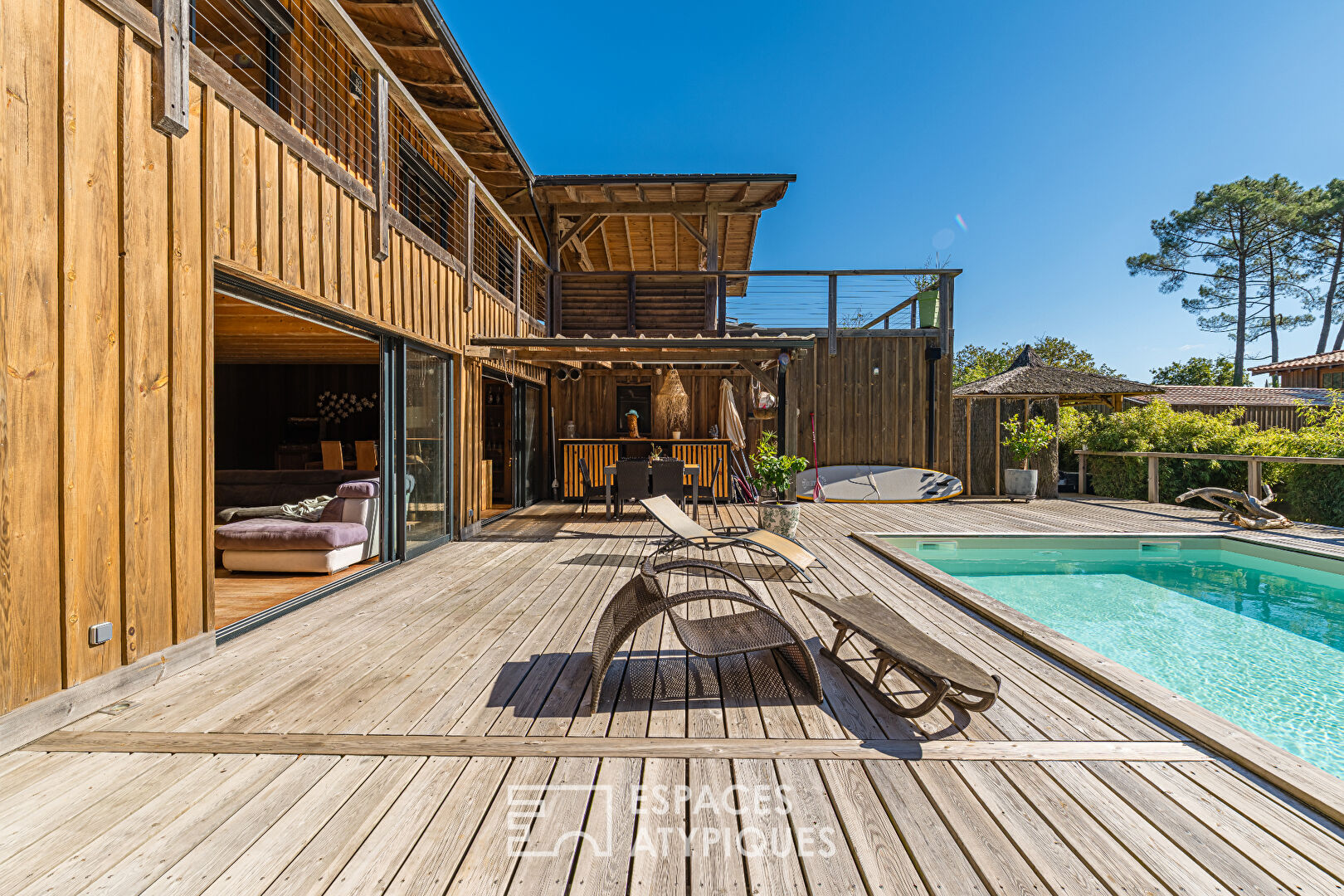 Propriété d’exception aux portes du Lac du Moutchic