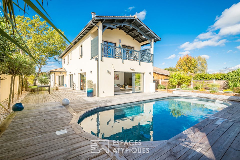 Élégante villa contemporaine en coeur de ville