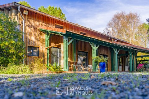 Une propriété de charme sur un vaste terrain