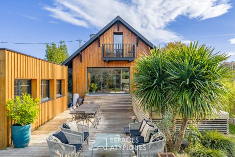 Élégance et esprit chalet face au Bassin d&rsquo;Arcachon