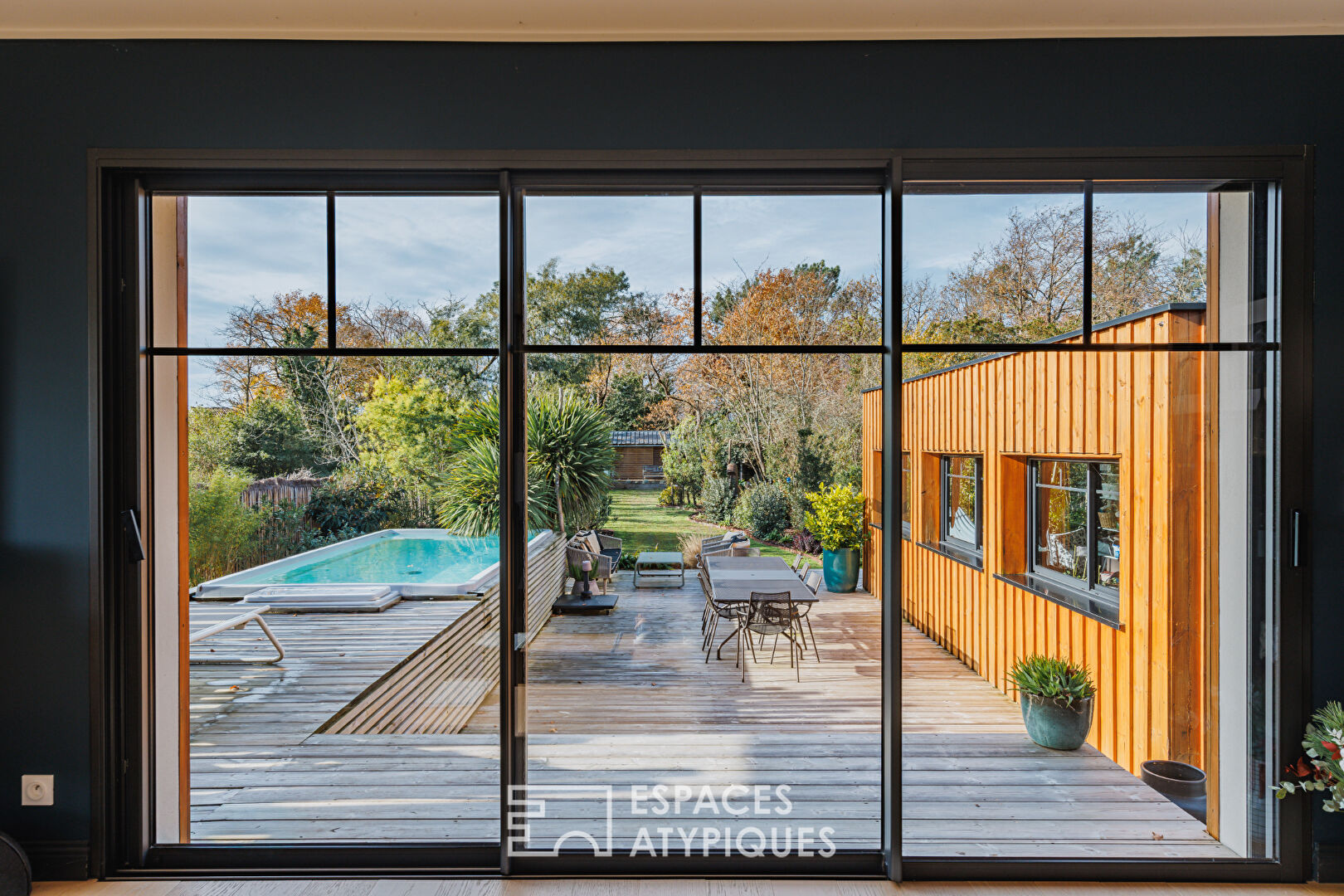 Élégance et esprit chalet face au Bassin d&rsquo;Arcachon