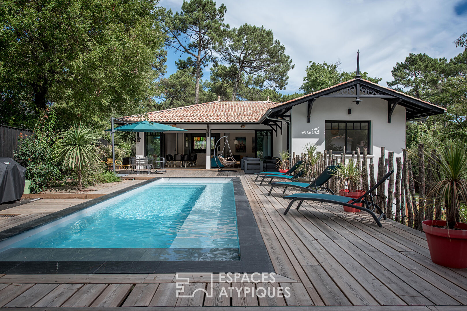 Villa contemporaine de caractère proche de la plage