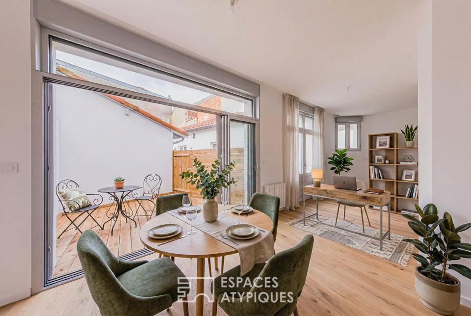 Appartement lumineux avec terrasse proche de la plage
