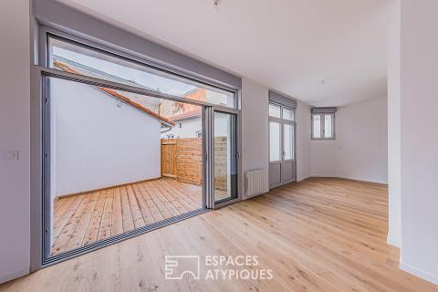 Appartement lumineux avec terrasse proche de la plage