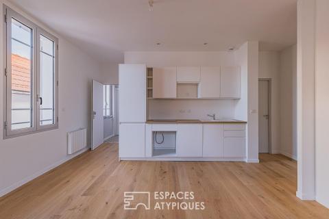 Appartement lumineux en dernier étage aux pieds du Bassin