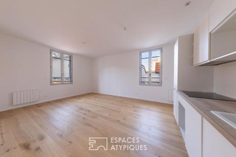 Appartement lumineux en dernier étage aux pieds du Bassin