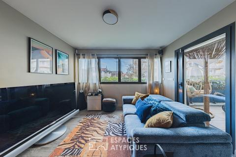 Écrin confidentiel avec terrasse et parking à l&rsquo;Aiguillon