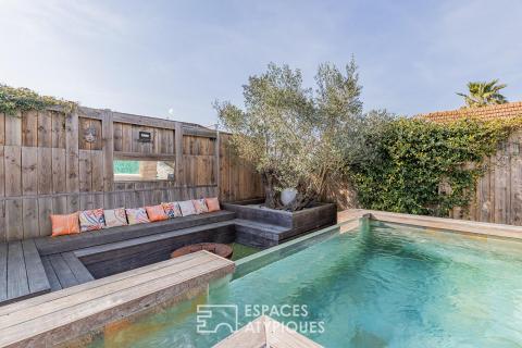 Maison familiale contemporaine avec piscine à l&rsquo;Aiguillon