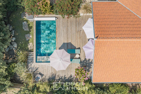 Villa d&rsquo;architecte contemporaine esprit Bassin