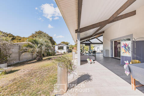 Contemporary property and its exceptional equestrian park in Audenge