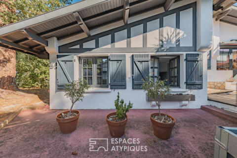 Villa Basco-Landaise de caractère avec piscine aux Abatilles