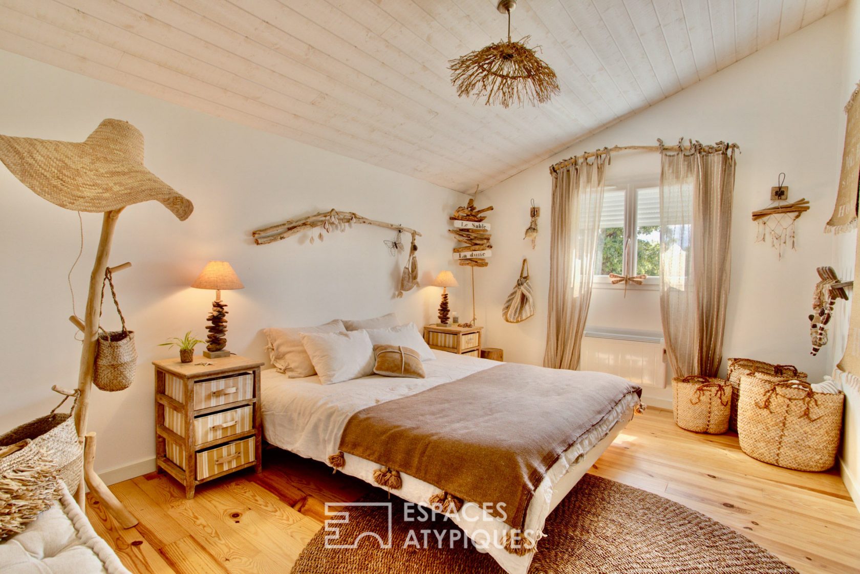 Maison contemporaine esprit ethnique chic