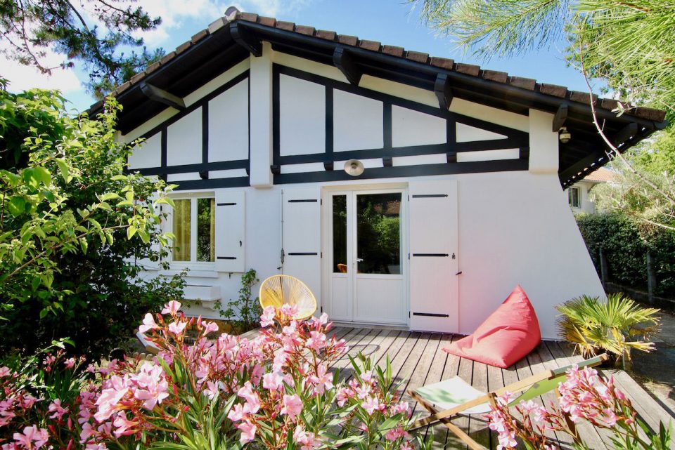 33120 ARCACHON - Maison Basco-landaise esprit cabane au coeur des Abatilles - Réf. 841EAAR