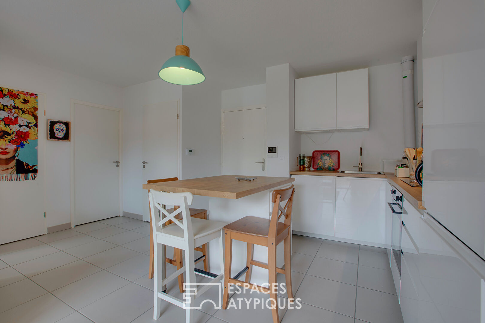Appartement lumineux avec terrasse en bois au coeur de Seignosse