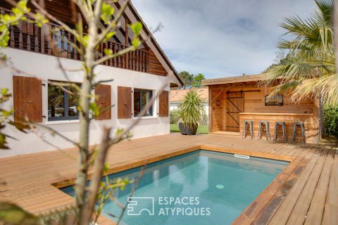 Contemporary elegance in the heart of a chalet atmosphere