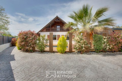 Contemporary elegance in the heart of a chalet atmosphere