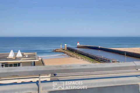Appartement d’exception au dernier étage vue Océan Atlantique