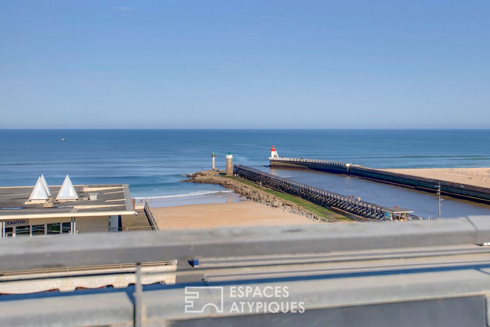Appartement d'exception au dernier étage vue Océan Atlantique